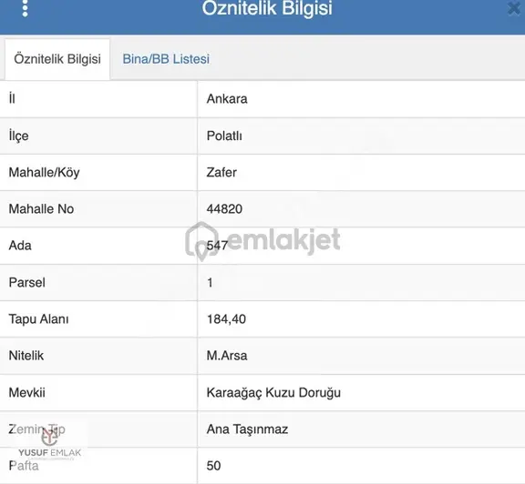 Yatırımlık Konya Yoluna 150mt. Fırsat Arsa 2