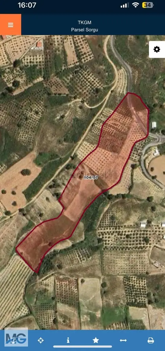 Manavgata 9 Km 1125m² Taksimli Hisse Satılık 1