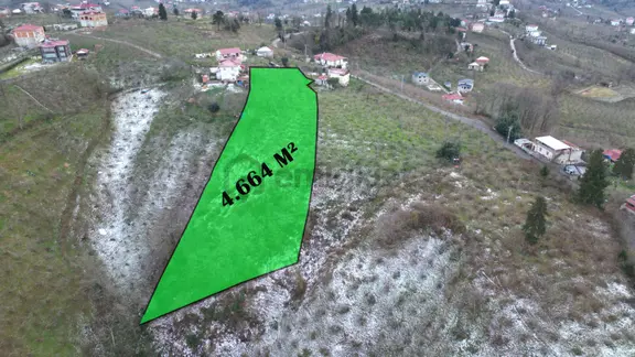 Trabzon Arsin'de Yola Cepheli 4664 M² Satılık Arsa 1