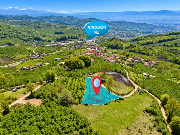 Hak Emlaktan Osmanca Köyünde Doğa Manzaralı Satılık 1.643m² Arsa 2
