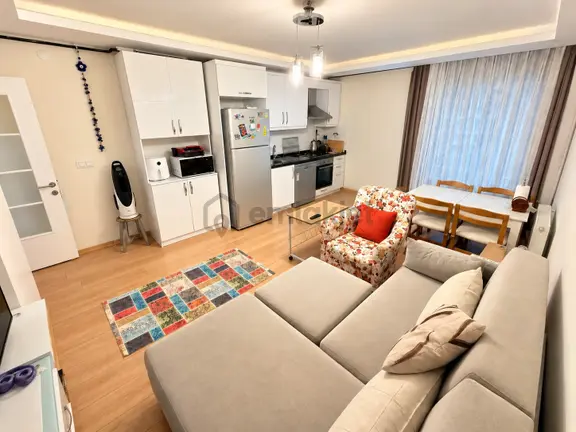 █ Konfor █ İdealtepe Marmaraya 550m | Eşyalı Geniş Tip 1+1 1