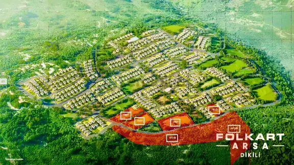 Çandarlı Folkart'a Sınır 311m² İmarlı Arsa + 601m² Tarla Hissesi 1