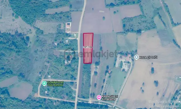 Kartepe Uzuntarla'da Göle 500 Metre Mesafede 5.624 M² Tarla 2