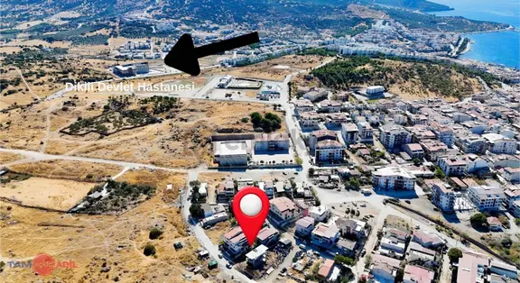 İsmetpaşada 157m² Konut İmarlı Arsa 4 Daire Emsali Denize 1km 2