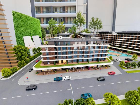 Elegantpark Resıdences F Blokta Yola Cepheli Ofis Ve Konut 2