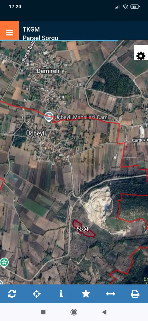 Satılık Zeytinlik Üçbeyli Ky. 1