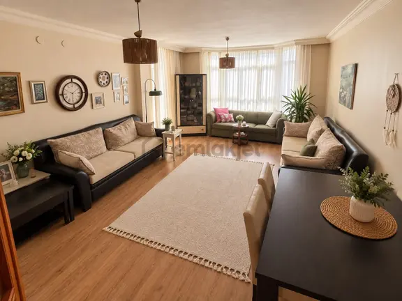 Elvankent Ayyıldız Mh. Armağan Sitesi Ara Kat 3+1 Satılık Daire 2