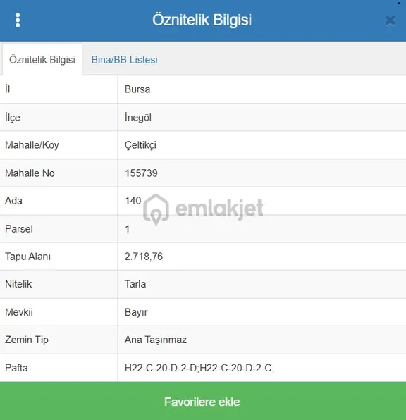 Ulucan'dan İnegöl Çeltikçide Satılık Mükemmel Tarla 2