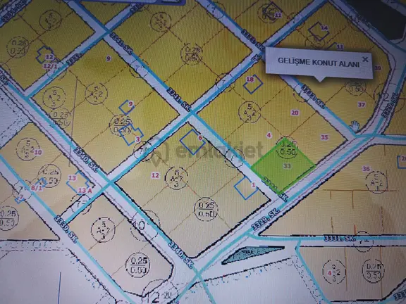 Kayseri Sarımsaklıda Satılık Villa Arsası 1