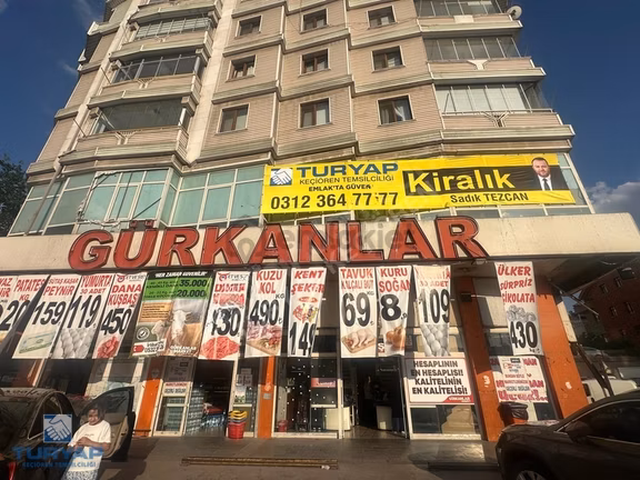 Turyap'tan Keçiören Girişi Atatürk Cad İşlek Lokasyonda 600 M2 2