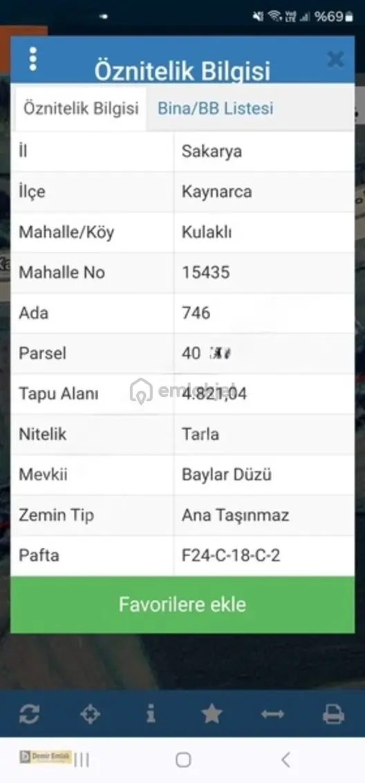 Kaynarca Kulaklı'da Ana Yol Dibinde Satılık 4.821 M Fırsat Arazi 1