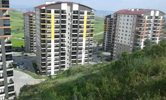 Satılık Daire Mebuskent Site Güney 3+1 6.arakat 183m2 Lüks Ön Güvenlik Yatırım Emlak Karacakaya 1
