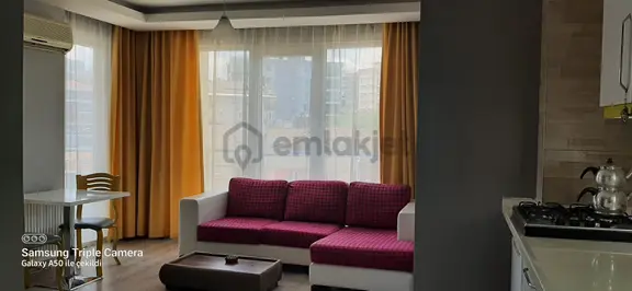 Atakum Pelitköy'de Eşyalı Günlük Kiralık 1+1 Daire 1