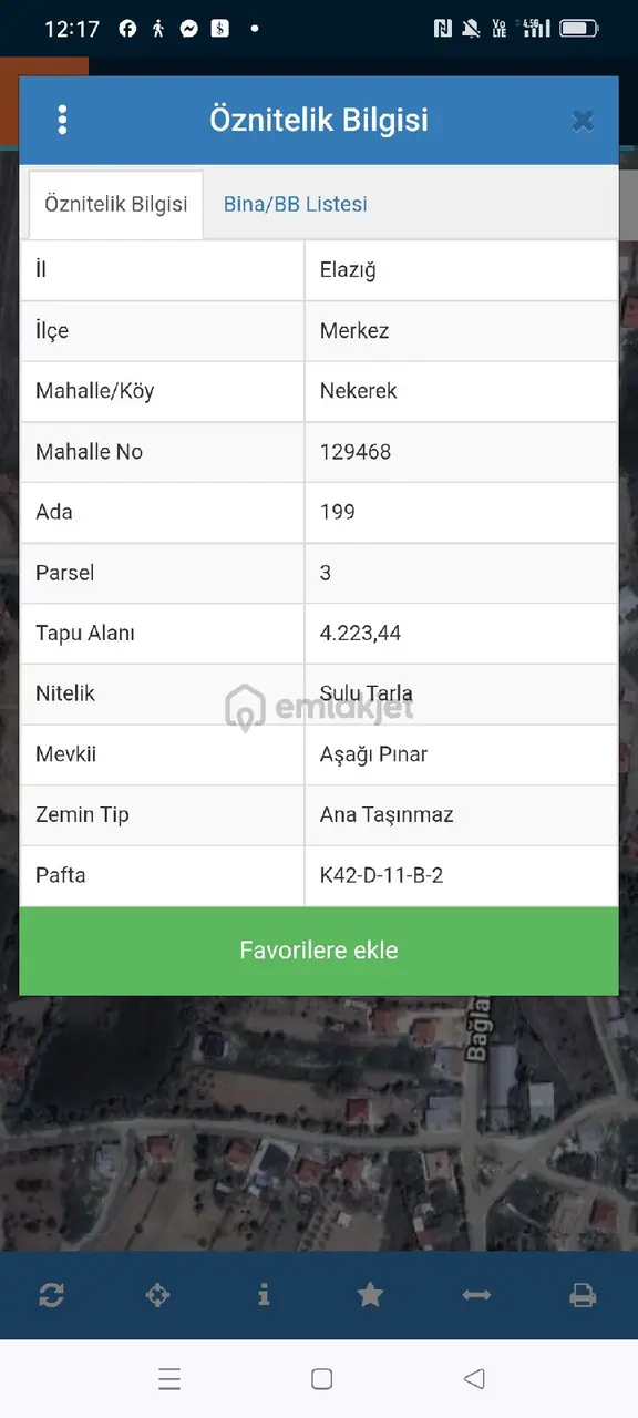 Nekerek Te Satılık Tarla 2