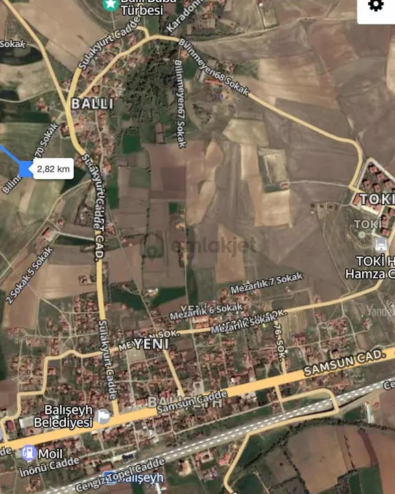 Balcity - Balışeyh'te Köşe Parsel 2.5 Kat İmarlı 500 M² Arsa 1