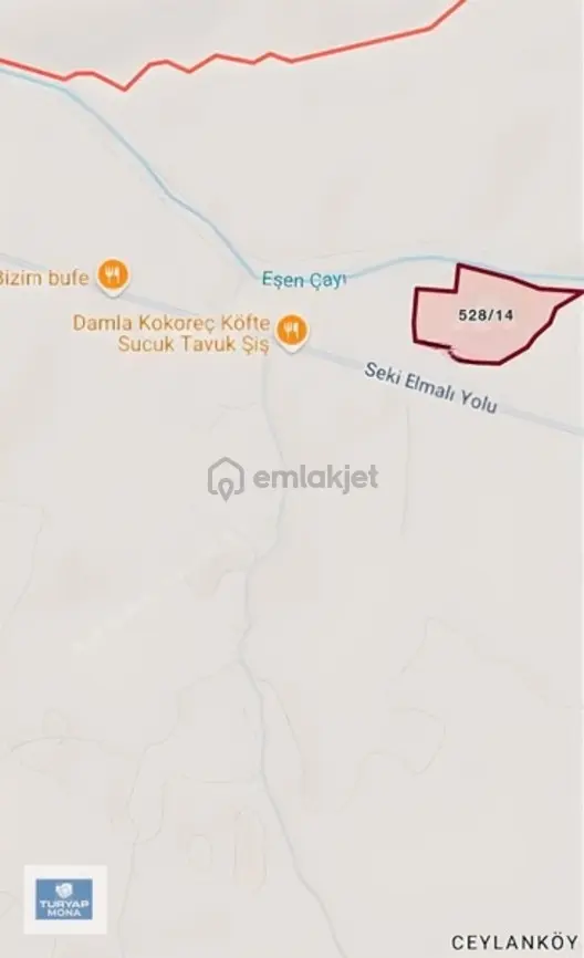 Muğla Seydikemer Yayla Ceylanda 62.994,71 M² Geniş Arazi 2