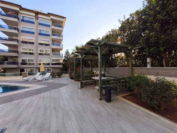 Kestel De Deniz Manzaralı 1+1 70m2 Eşyalı Daire 2