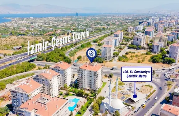 Narlıderede Havuzlu Sitede Deniz Ve Doğa Manzaralı Ferah 4+1 2
