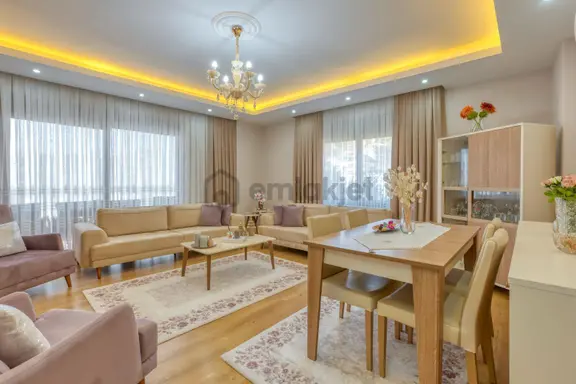Tepe Sugözü’nde Deniz Ve Kale Manzaralı, Ayrı Mutfaklı 2+1 Daire 1