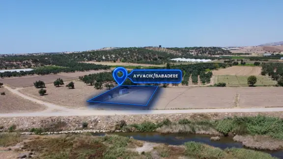Ayvacık Babadere’de 1.373 M² Satılık Arazi 2