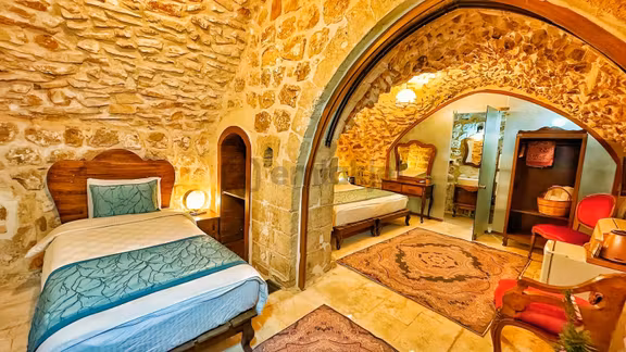 Mardin Artukluda/16 Odalı/mezopotamya Manzaralı/harika Taş Otel 1