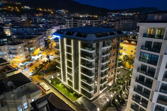 Alanya Hacette Sıfır Aktiviteli Sitede 2+1 Eşyalı Kiralık Daire 1