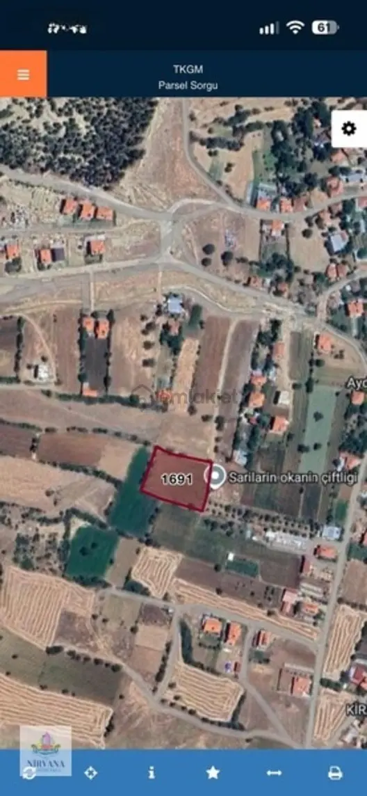 Acıpayam Pınaryazıda İmarın İçinde Fırsat Tarla 1