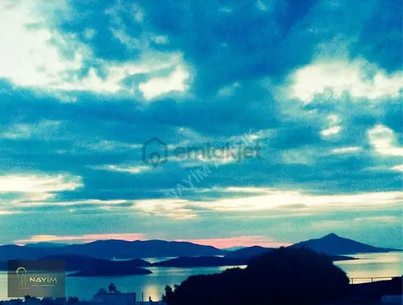 Bodrum Bağla Bankev'de Köşe Konum Deniz Manzaralı 2+1 Üst Kat 1