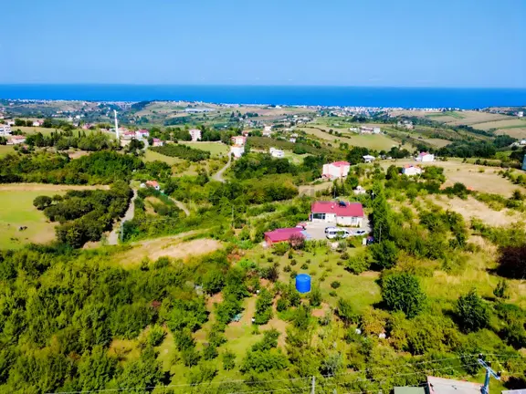 Çatalçam'da Önü Açık Deniz Manzaralı 2.898 M² Satılık Tarla 1