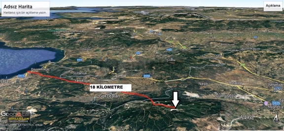Söke Sazlı'da Satılık 55.725 M² Tarla - Yatırım Fırsatı 2