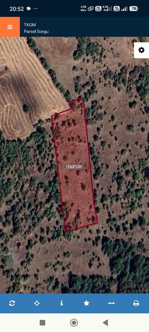 Çardak Söğütlü’de 5.537 M² Tarla – 277.000 Tl – Eids Yetkili 2