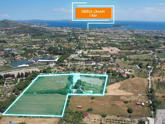 Urla İskele Ağaçlı Yola 200 Metre Cepheli Emsalsiz Satılık Tarla 2