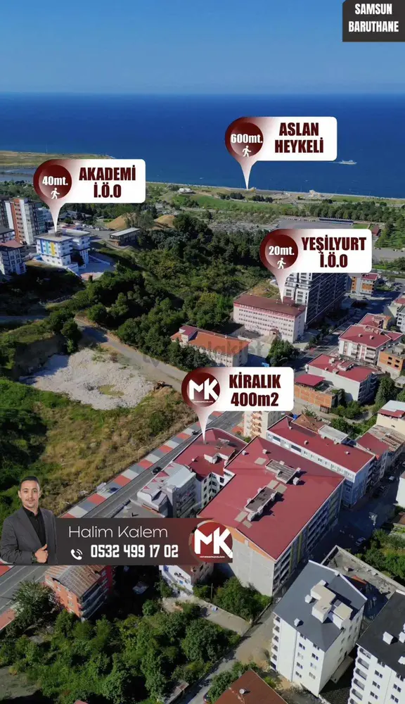 Bulvara Cephe Bacalı Reklam Değeri Yüksek Kiralık Dükkan 2