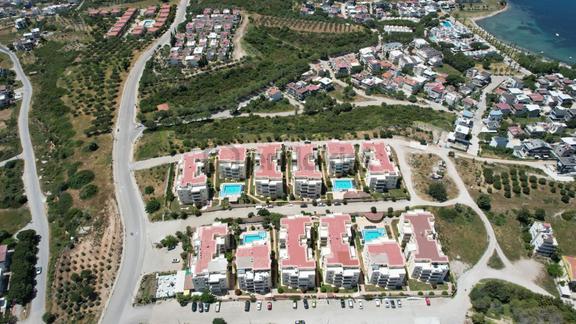 Didim Mavişehirde Denize 700 Metre Havuzlu Sitede 3+1 Dubleks 2