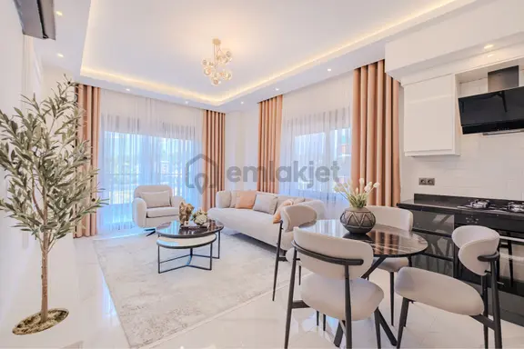 Kestel'de Deniz Ve Havuz Manzaralı Eşyalı 2+1 Resıdence 1