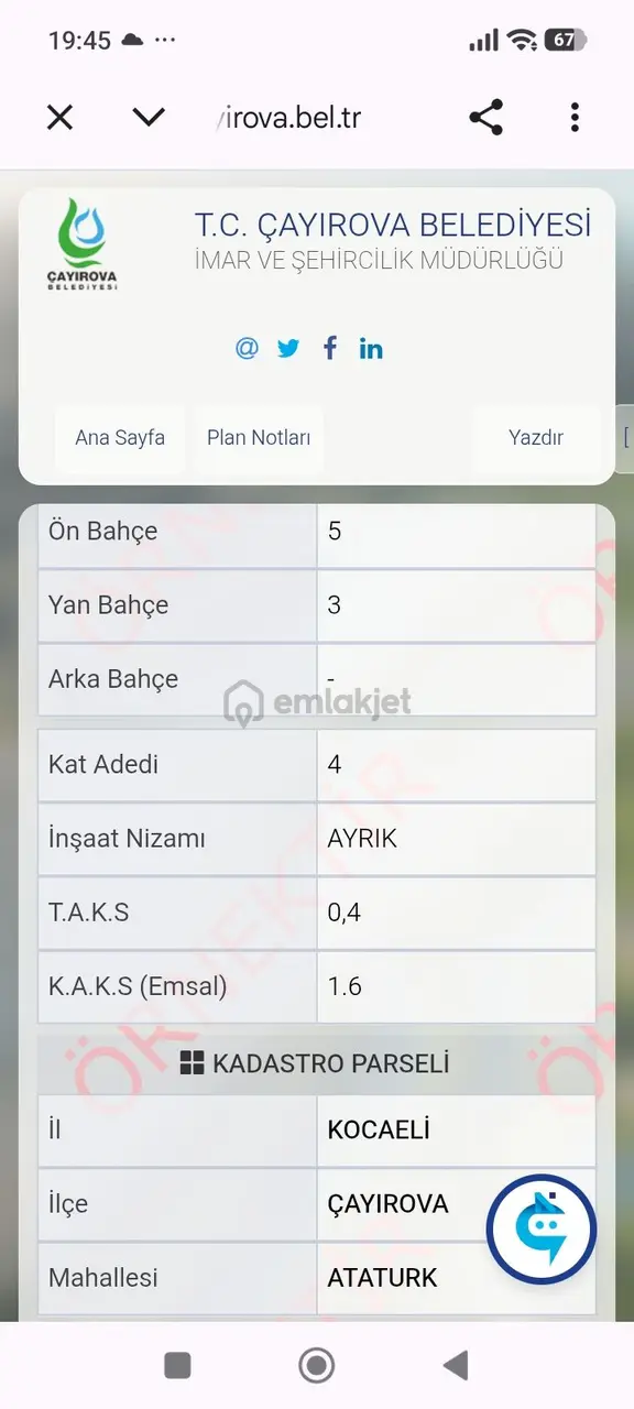 Sahibinden Atatürk Mh 5 Dairelik Masrafsız Güvenal Yapı Emlatan 1