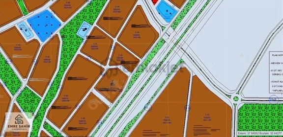 Selçuklu Sille Sekiler 9 Kat İmarlı 140 M2 Arsa 2