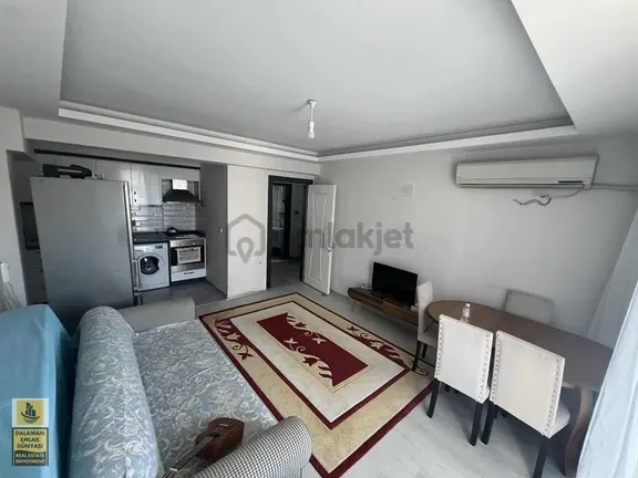 Dalaman Emlak Dünyasından Merkezde Eşyalı Kiralık 1+1 Daire 2