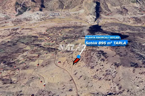 Alanya Fakırcalı Yaylası’nda 1.231 M² Satılık Tarla 2