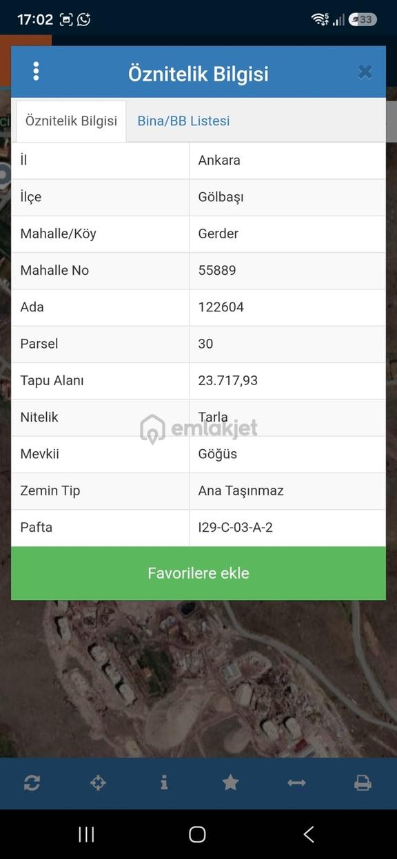Gölbaşı Yurtbey Mahallesinde Göl Manzaralı Toki Komşu 1