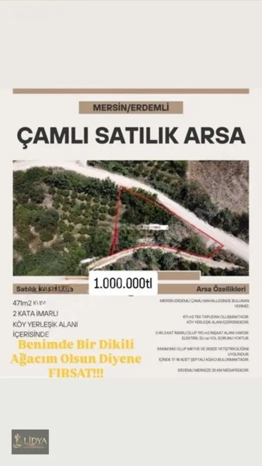 Çamlı Mah. Manzaralı Ev Yeri