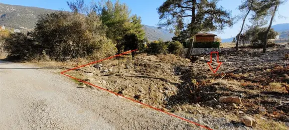 Antalya Kaş Sarıbelen Mah. 1.090 M2 Müstakil Arazi 2