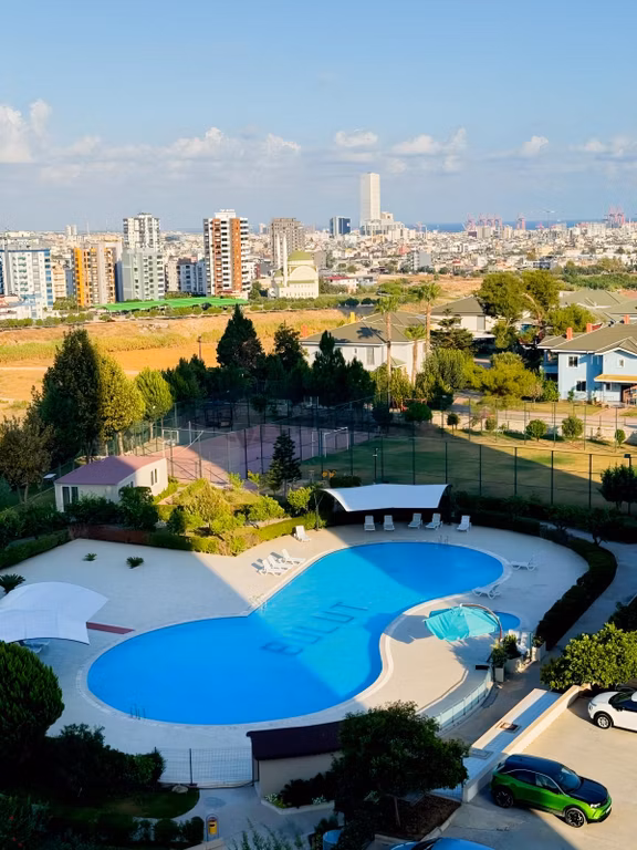 Yiğithan Dan Yenişehir Palm City Civarı Havuzlu 24 Saat Güvenlik 1