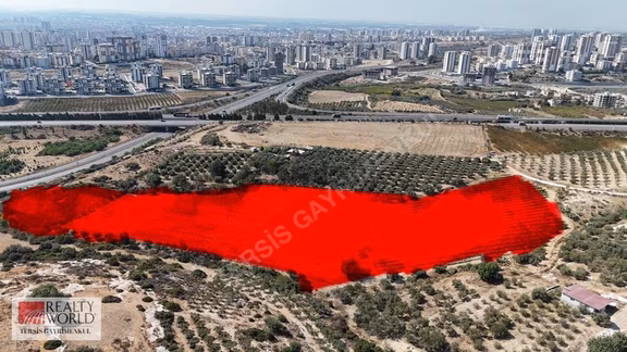 Rw Tersis'den Tarsus İncirlikuyu Mahallesinde Yatırımlık Tarla 1