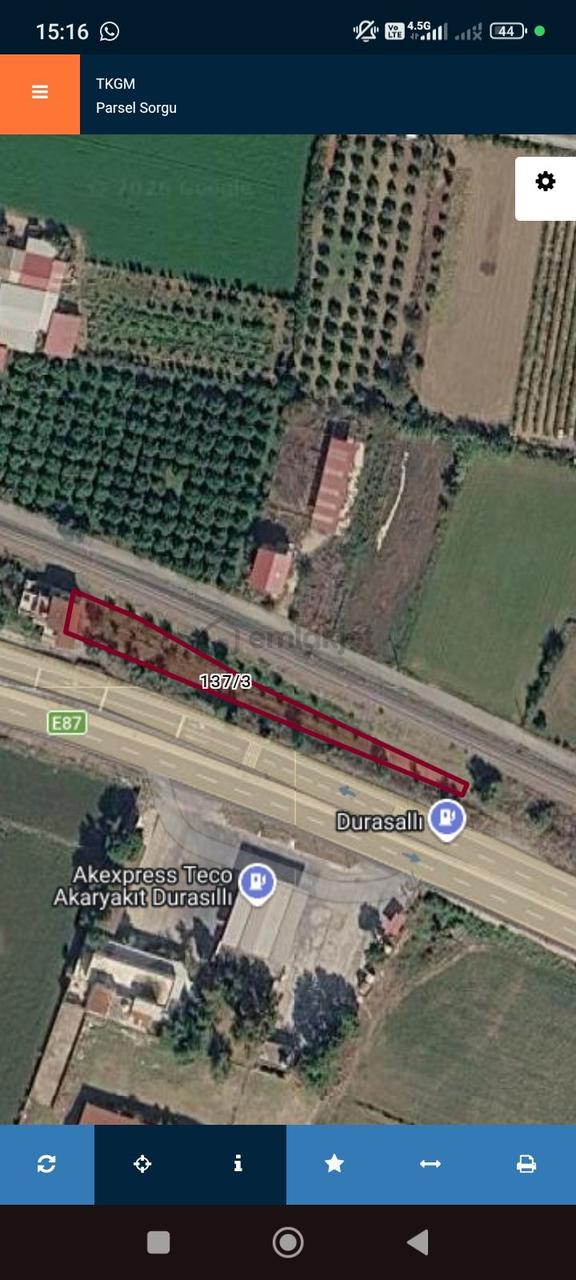 Sahibinden Denizli Aydın Karayoluna Sıfır Mesafede Arazi 1