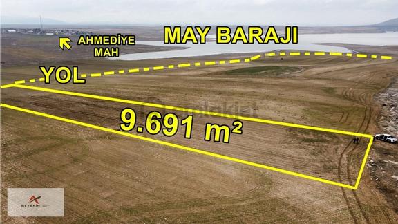 Çumra/alibeyhüyüğü- Baraja Yakın 9.691m2 Müstakil Arazi 1