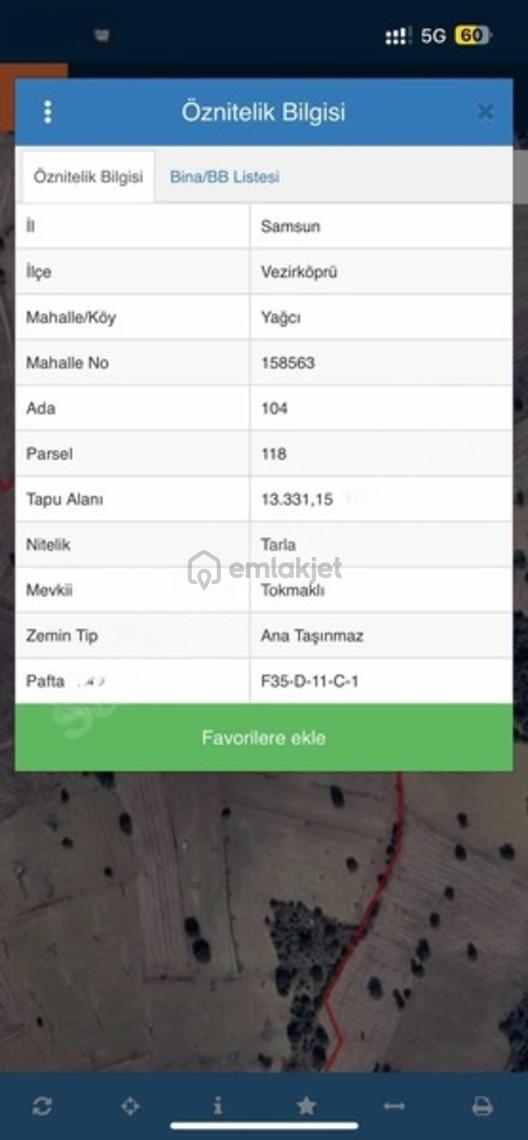Arslan Emlak'tan Satılık Tarla