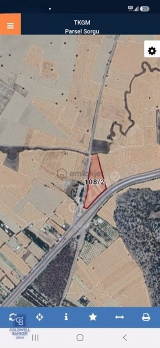 Korkuteli'nin En Güzel, Yola Sıfır Acil Satılık Tarlası 1