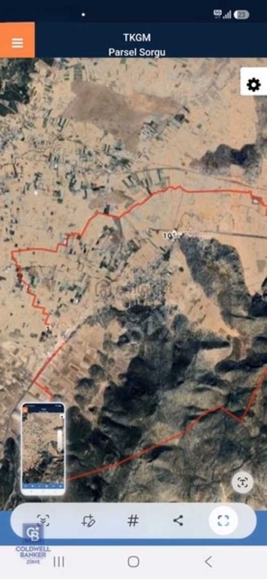 Korkuteli'nin En Güzel, Yola Sıfır Acil Satılık Tarlası 2