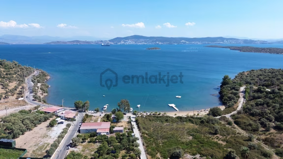 Kıyıkışlacık'ta Havuzlu Sitede Deniz Manzaralı 3+1 Dubleks Villa 1